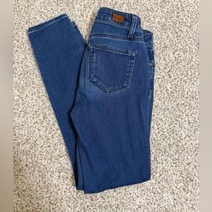 PAIGE Dark Blue Skinny Jeans